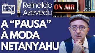 Reinaldo: Israel nega crise humanitária em Gaza. É um escândalo