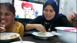 COLLAB RATU TIKTOKER BUNDA SAVA OWNER BMC NGAMUK PROMO SAMBAL SETAN BALADO JENGKOL | MUKBANG BARENG