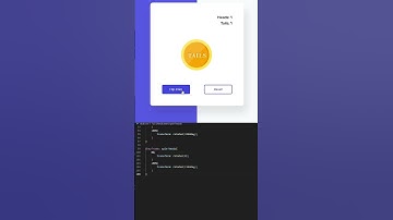 🪙Build a Flip Coin Game with CSS and JS!😍#programming #coding #css #htmlcss #shorts #trending #html