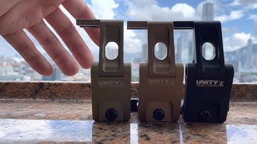 Genuine Unity Tactical G33 mount vs G33 & G43 mount replicas