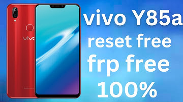 vivo Y85 Y85a V9 Reset & frp free 100% Fix new 2025