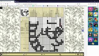 Nonogram 25x25, Raccoon