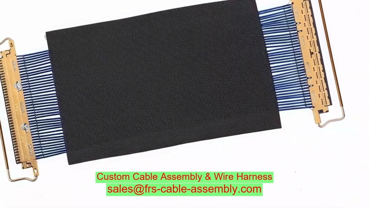 High Quality 1.25MM 1.27mm Pitch 7 Pin 550mm Leng Airbag Ribbon FFC Flat Flexible Cable for Cadillac