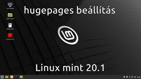 Hugepages beállítása Linux Mint 20.1-ben