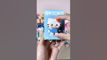 ASMR BRICKS MINI LEGO MIMMY KITTY #lego #bricks #buildingbricks #hellokitty  #cute #letsplay #toys