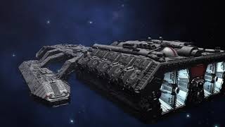Battlestar Galactica TOS FTL jump