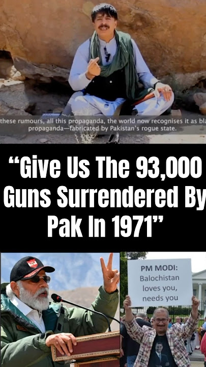 Baloch Commander Seeks India’s Help To Fight #Pakistan #modi #balochistan