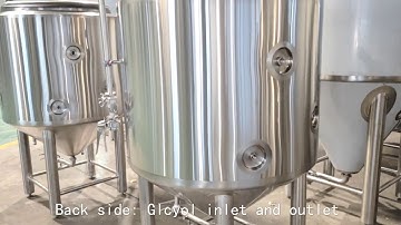 500L Yeast Propagation Tank  For Beer Micro Brewery