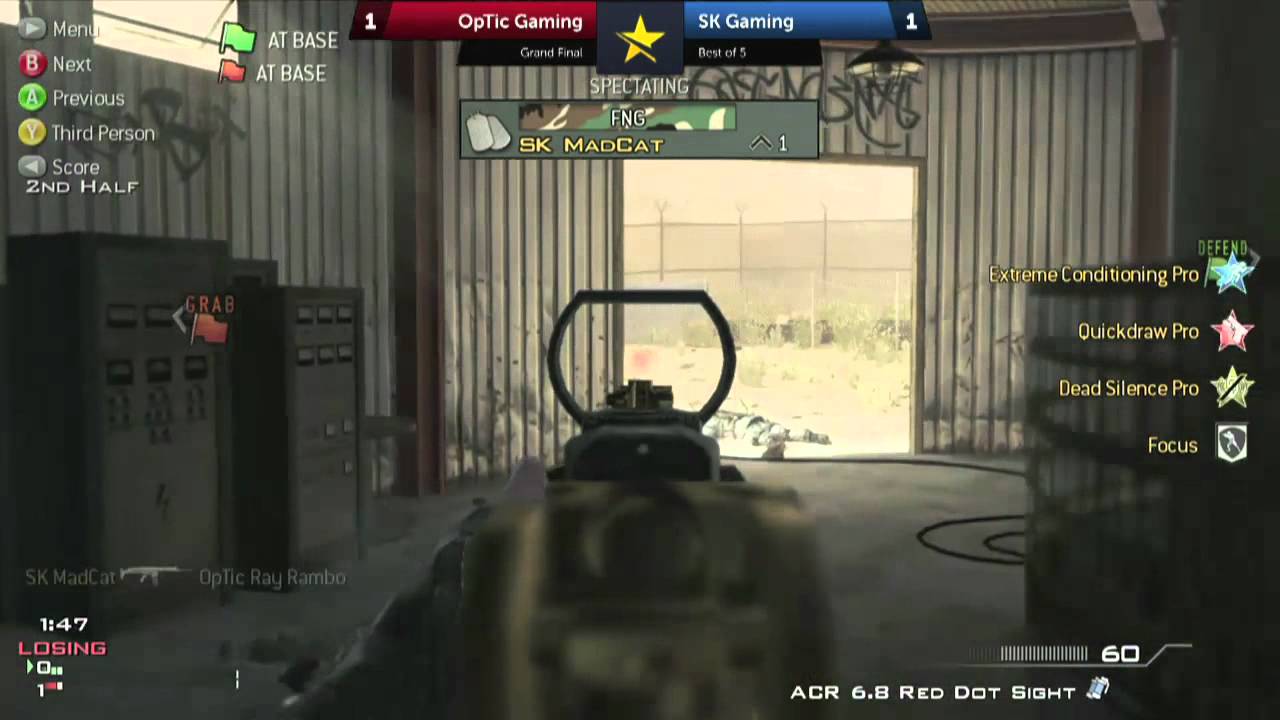 Optic Gaming vs SK Gaming Call of Duty MW3 Grand Final EGL7 YouTube