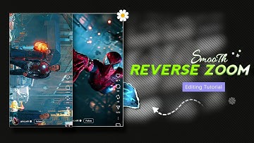 Smooth Reverse Zoom Tutorial 🔥| CapCut Editing Tutorial