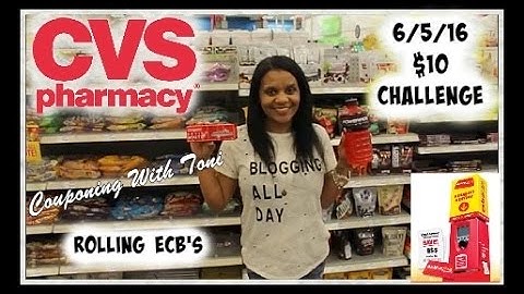 CVS $10 Challenge w/ Toni | Newbies Come Shop With Me | ECB Roller