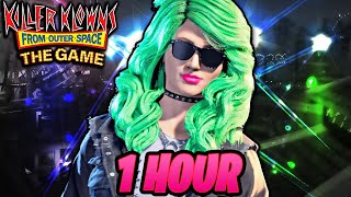 1 Hour of Killer Klowns from Outer Space Game (Human Gameplay)