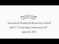 Associated Alcohols &amp; Breweries Ltd Q4 &amp; FY25 Earnings Conference Call Podcast in Hindi Language.