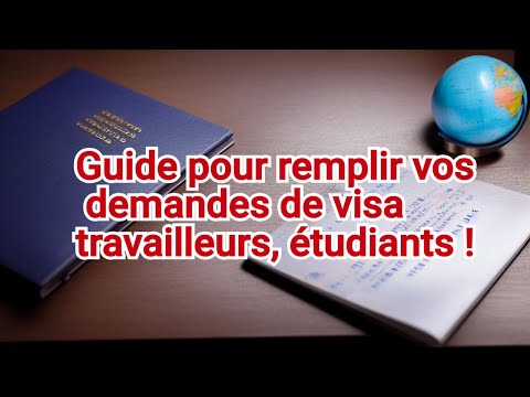 Comment remplir étape par étape la demande de visa Visiteur,Étudiant,Travailleur - IMM 5257 Canada