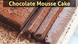 In this video you will see the recipe of chocolate mousse cake. super
moist dark cake combine cocoa powder and milk with suger some...