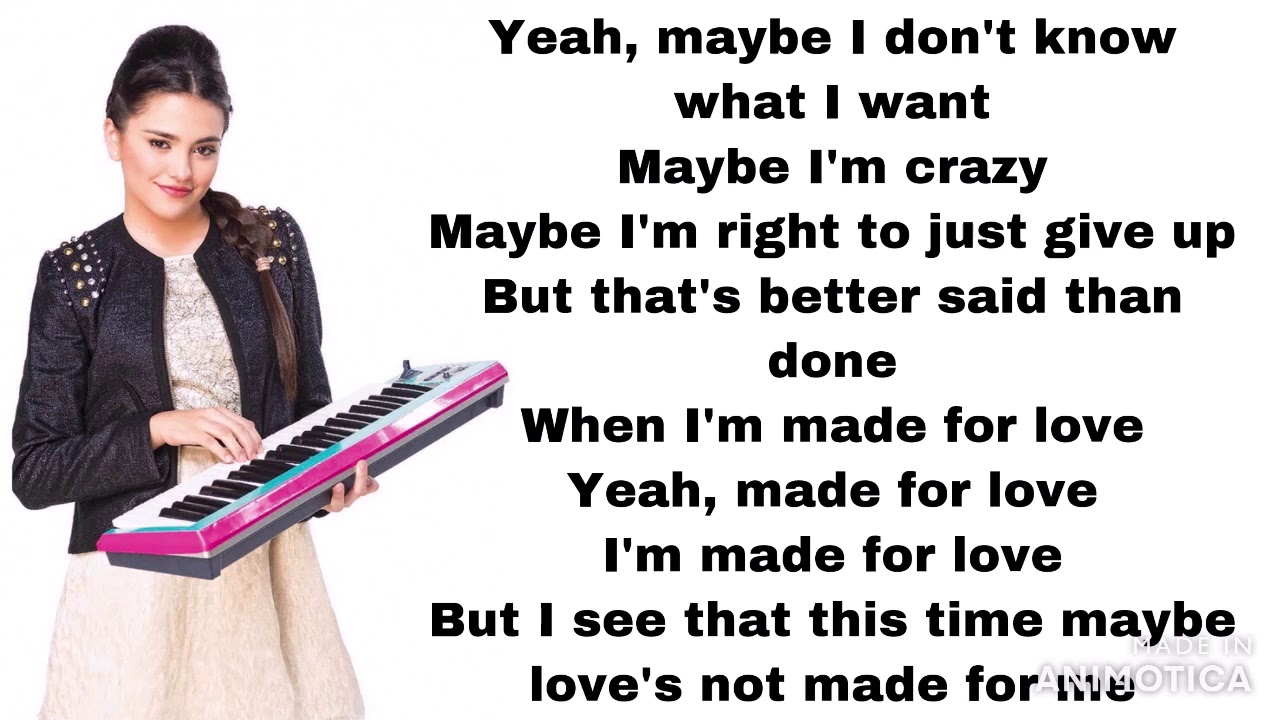 Kally's Mashup - Made For Love (letra)