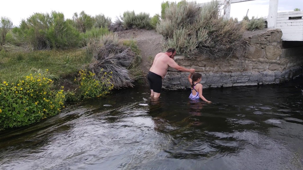 Swimming Hot Springs Mammoth Lakes YouTube