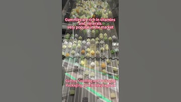 gummy candy counting packaging machine #candypackagingmachine #gummypackingmachine