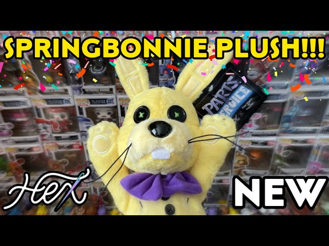 Hex x FNaF Spring Bonnie and Fredbear Plush Bundle – HEX SHOP