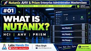 #01 What Is Nutanix | AHV, Prism & HCI Architecture Explained | Nutanix Masterclass | Beginner