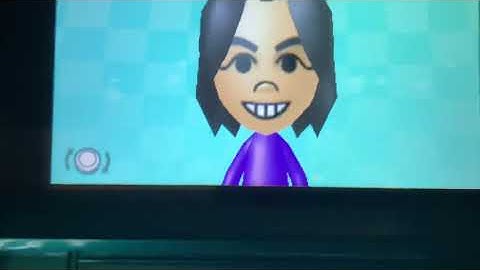 My Custom CPU Miis - How to Make Sara