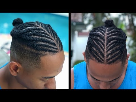 braided-man-bun-&-detailed-hair-prep-#2