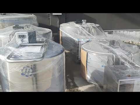    خزانات تبريد الحليب