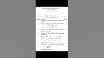 Metric Spaces and Complex Analysis B.sc sem-6 2022 #previousyearquestions  #mathematics #bu#shorts