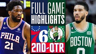 Boston Celtics vs. Philadelphia 76ers Highlights HD 2nd-QTR | Nov. 8 | 2023 NBA Regular Season
