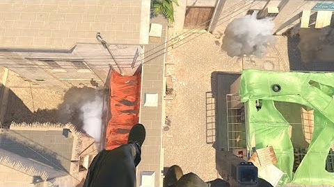 CS2 Mirage - Execute Mirage B site smokes from one location