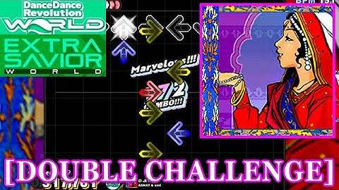 【DDR WORLD】 O JIYA / ASMAT & emi [DOUBLE CHALLENGE] 譜面確認+Clap