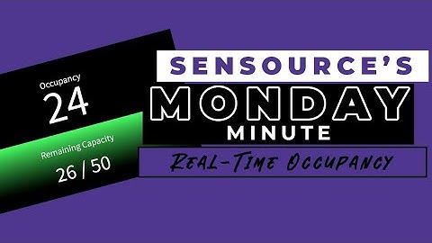 Real-Time Occupancy by SenSource