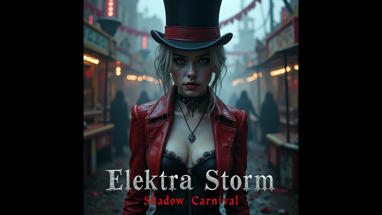 Elektra Storm – Shadow Carnival 🎪 Full Horror Rock Album  13 Gothic Songs