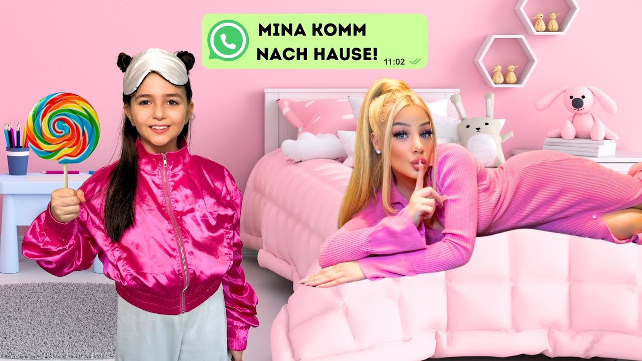 KLEINES MÄDCHEN übernachtet bei MIR! 🤫