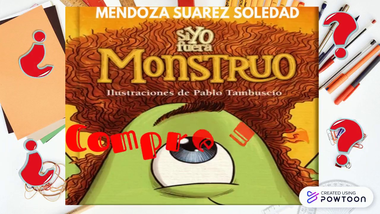 Comprensión Lectora - Si yo fuera un monstruo - YouTube