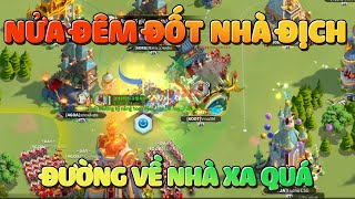 Nửa Đêm Cướp Được Đèo! Đi Đốt Nhà Địch - Quá Nhiều Lính Đã Ngã Xuống Cho Cả 2 Bên Rise of Kingdoms screenshot 5