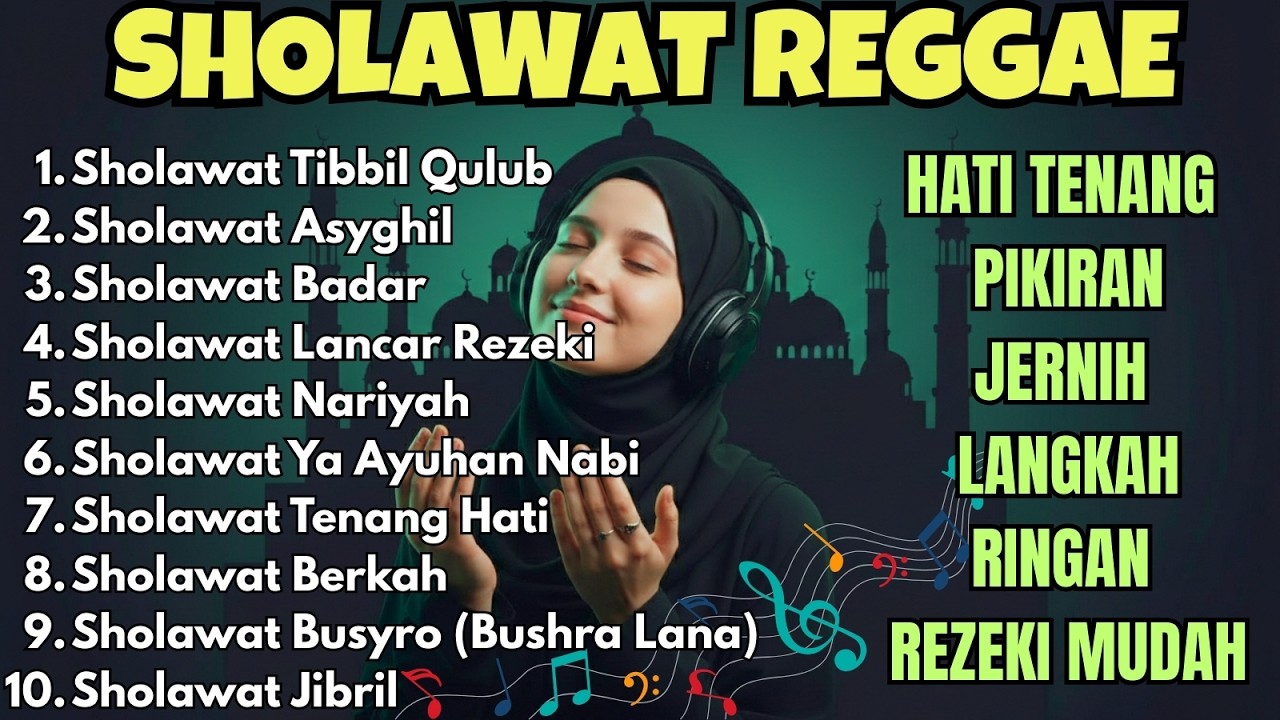 🎶 Sholawat Reggae Islami Merdu | Bikin Hati Rileks 😌