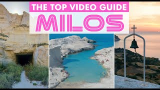 What to do in Milos Greece -  Everything about Milos -  The Top 30 things to do in Milos Greece 4k