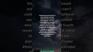 Funded trader gets locked out of the platform mid-trade. Stop never fires.