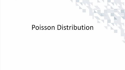 Poisson Distribution with Python