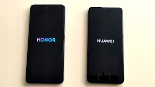 HONOR 10X Lite vs HUAWEI Y6p Bootanimation