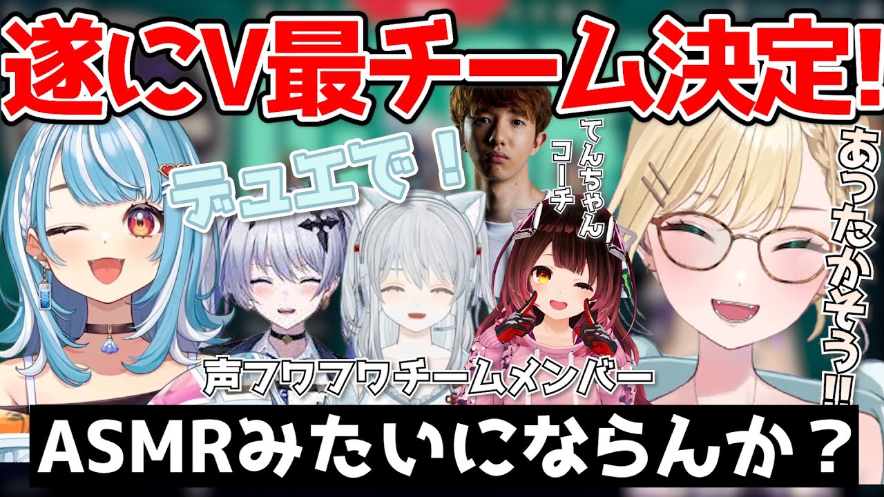 【胡桃のあ/切り抜き】遂に決まったV最チームの印象を話す胡桃のあ(白波らむね/ロボ子/天帝フォルテ/猫麦とろろ/TENNN/V最協A1/ぶいすぽ/ホロライブ/VALORANT/ぶいすぽ切り抜き)