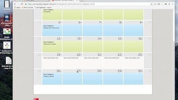 Wonders Calendar Editing