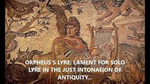 The Ancient Greek Kithara of Classical Antiquity - "Orpheus