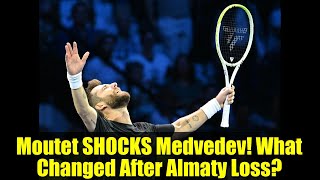 Moutet SHOCKS Medvedev! What Changed After Almaty Loss? | Vienna Open 2025