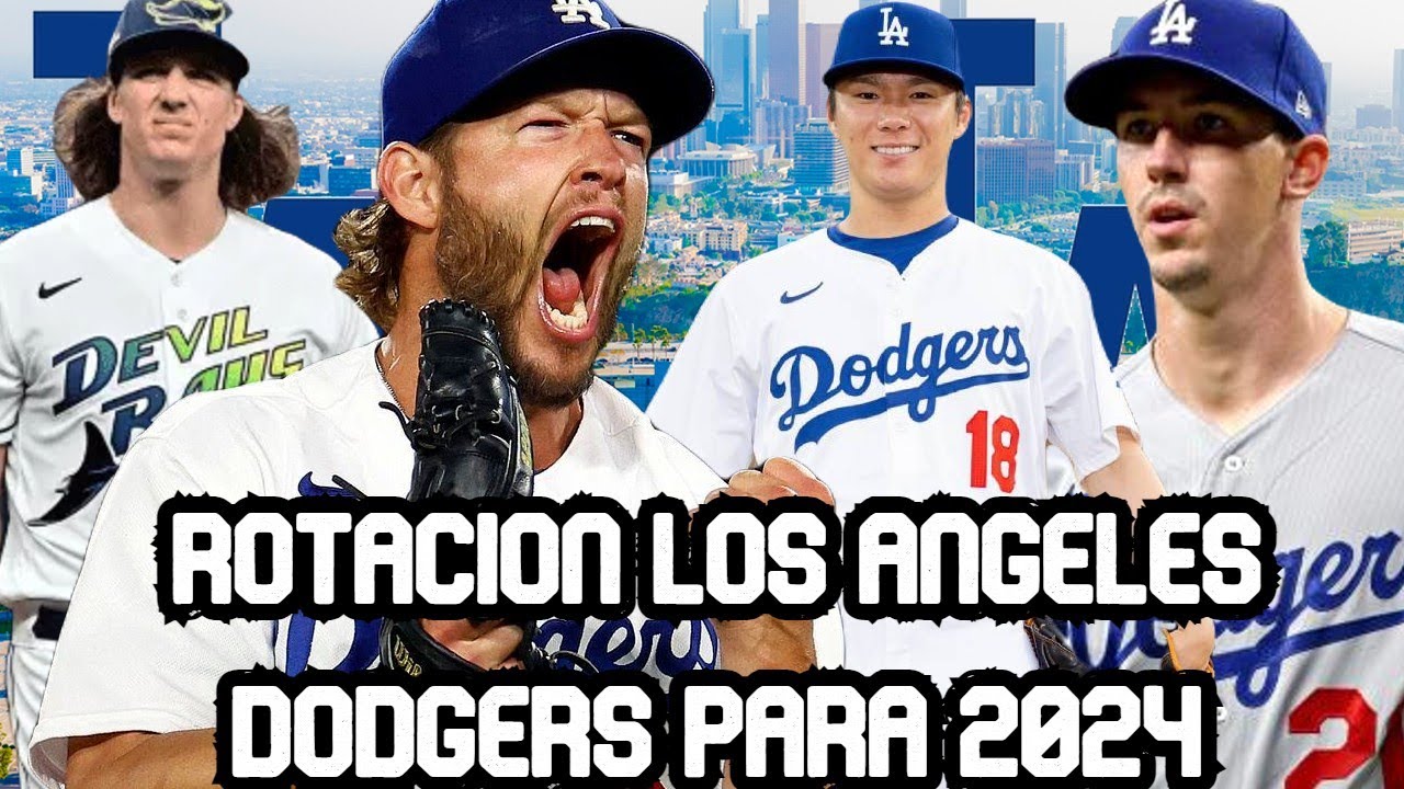 ASI SERÍA LA ROTACION DE LOS ANGELES DODGERS PARA EL 2024 ROTACION