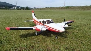 kyosho aiRium PIPER PA-34 - YouTube