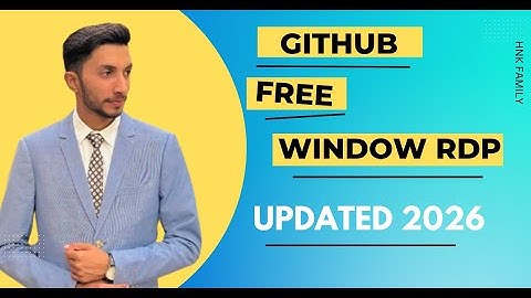Free Windows RDP from GitHub (NEW Method)