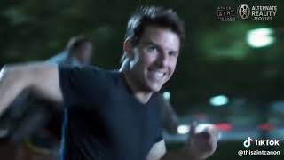 I Didn’t Make This, Just Sharing Tom Cruise Running Through Movie Scenes 