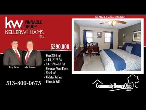 4 Bed Home for Sale in Little Miami School Dist 8581 Whitegate Dr, Morrow, OH home video tour